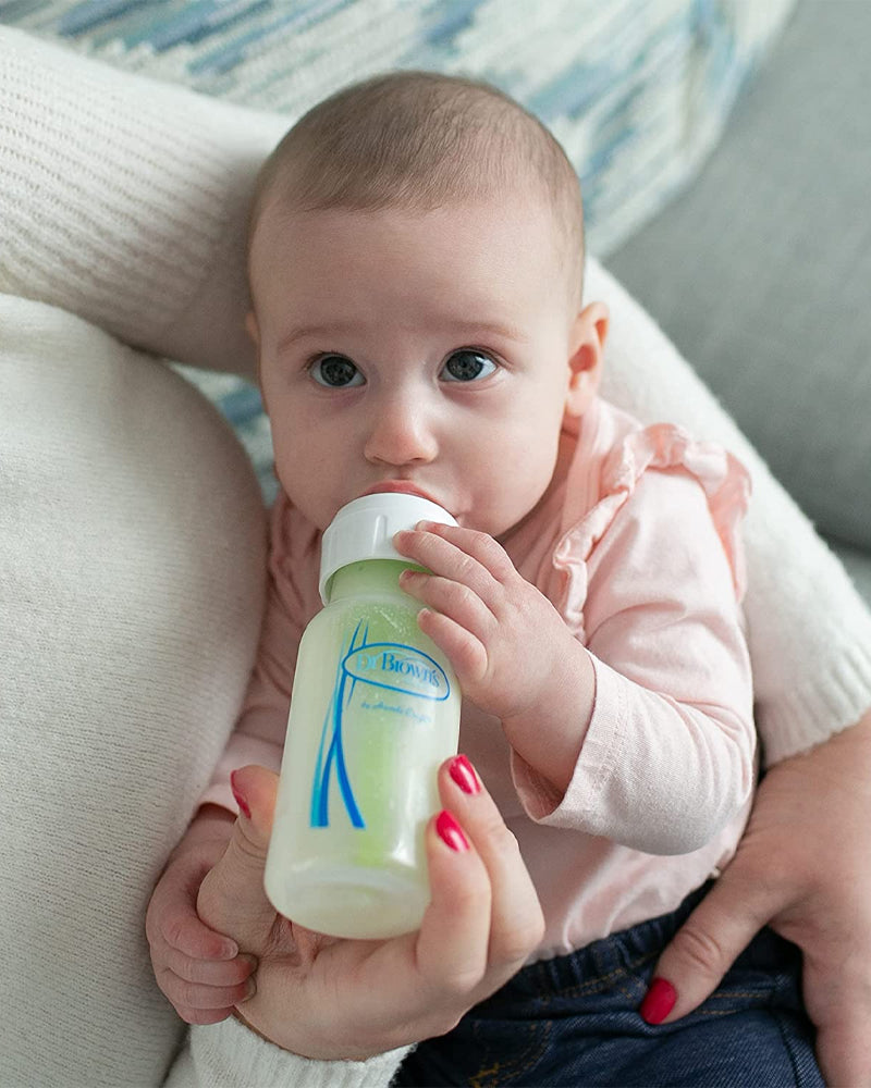 دكتور براونز زجاجة رضاعة زجاجية رقبة ضيقة - 120 مل