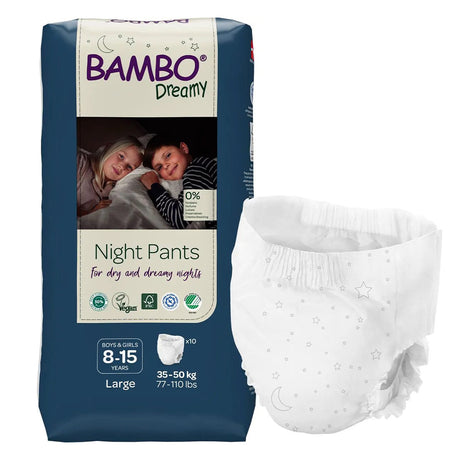 Couches Pants Bambo Nature Dreamy Night (35-50kg) - 10 Unités