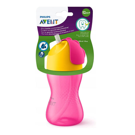Avent Nouvelle tasse à paille +12m Fille - 300ml