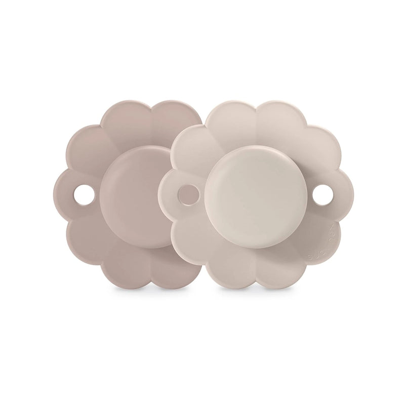 Suavinex Pack de 2 Sucettes Physiologique 0-6M - Mauve & Chalk