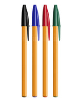 Bic Orange Original Fine Stylos 4 Pièces