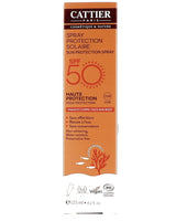 Cattier Spray Protection Solaire Spf 50 - 125ml