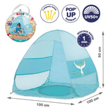 Piscina emergente multifunción Ludi con carpa anti-UV