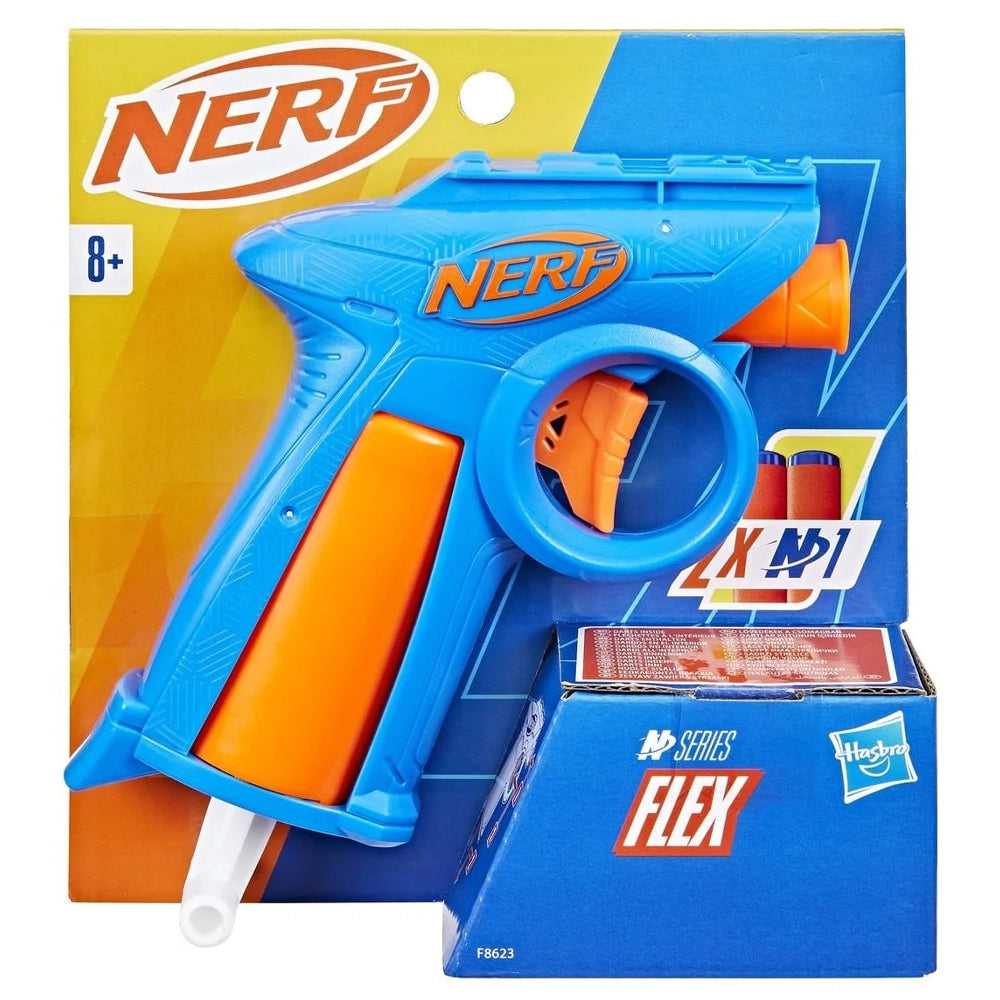 Nerf N Series Flex Blaster Pistolet à Fléchettes 8A+