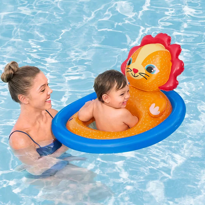 Bestway® Bouée Siège Bébé Lil' Animal Baby Boat 1-2A – Lion