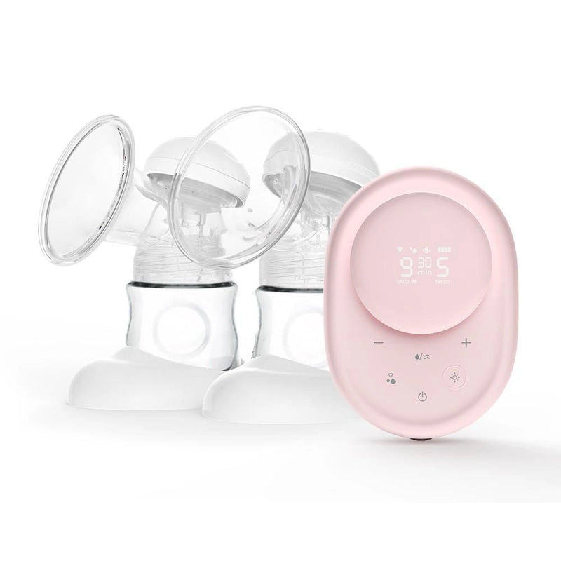 Extractor de leche eléctrico doble Mammia New Generation - Rosa