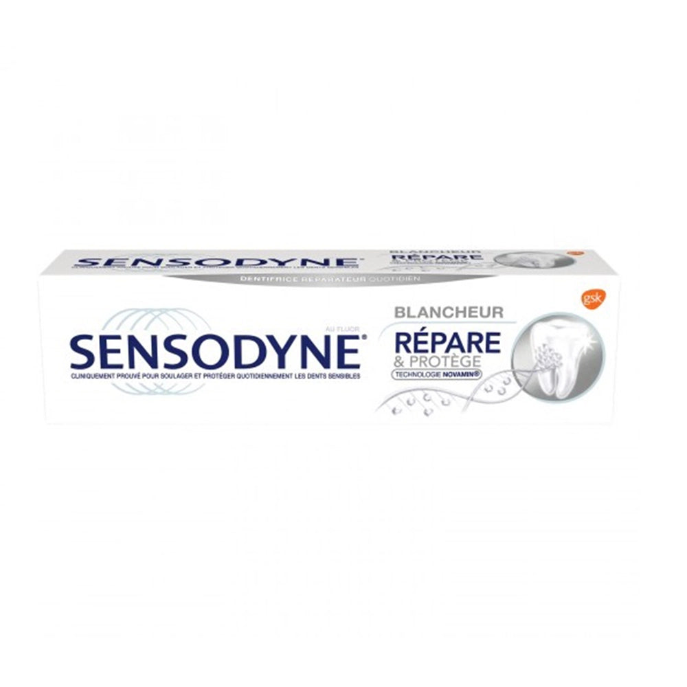 Pasta dental Sensodyne repara y protege la blancura 75 ml