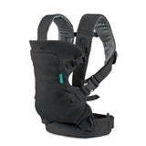 Infantino Porte-Bébé Flip Light & Airy Ergonomique 4 en 1 - Noir & Gris