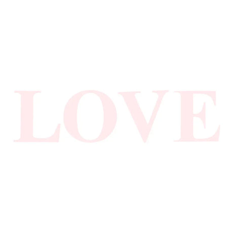 Letra LOVE Rosa – 13cm