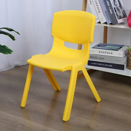 Chaise en Plastique pour les Enfants - Jaune
