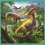 Trefl Puzzle 3en1 Dinosaures - 3A+