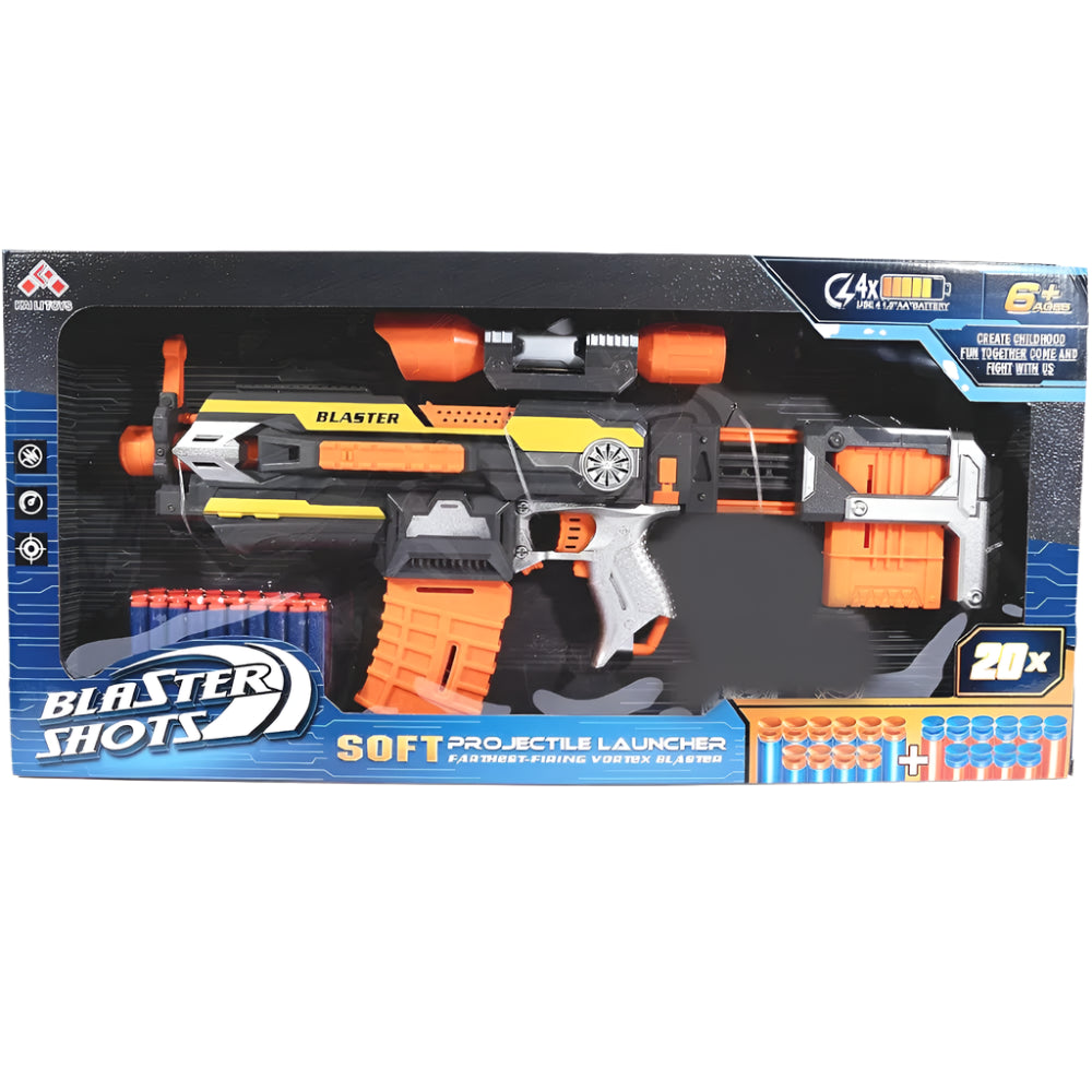 Blaster Shots Pistolet à Projectiles en Mousse – 6A+