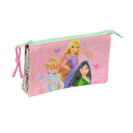 Safta Trousse Triple Compartiment - Princesses Disney "Bloom"