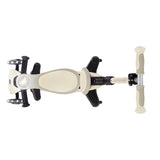 Globber Patinete Evolutivo GO UP BABY LIGHTS con Cesta 360° - Topo