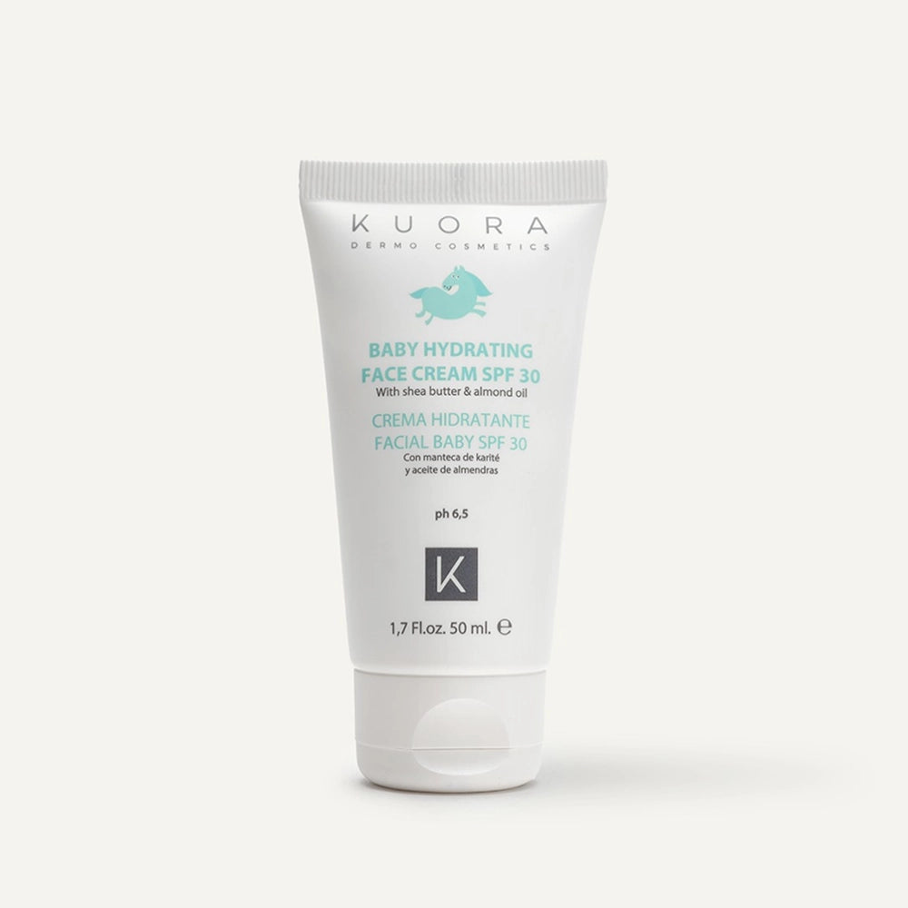 KUORA Crème Hydratante pour le Visage Bébé SPF30 - 50ml