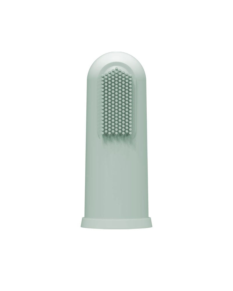 Dr. Brown's Brosse à dents en silicone avec étui 3M+ - Vert