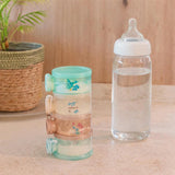 Miniland Set de 4 Pots pour le Lait - Multicolore