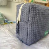 Pouch Babymat - Honeycomb - Pearl Blue