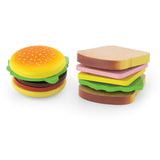 Viga Toys Burger & Sandwich en Bois 18M+ 