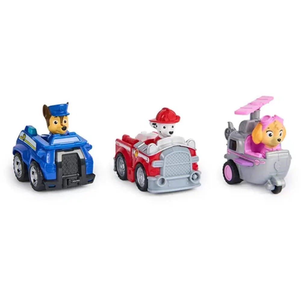 Paw Patrol 3-Pack Retro Friction Vehicles