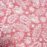 Bambidou Lot 2 Bavoirs d'Epaule Mini Lange - Gaze Coton Rose