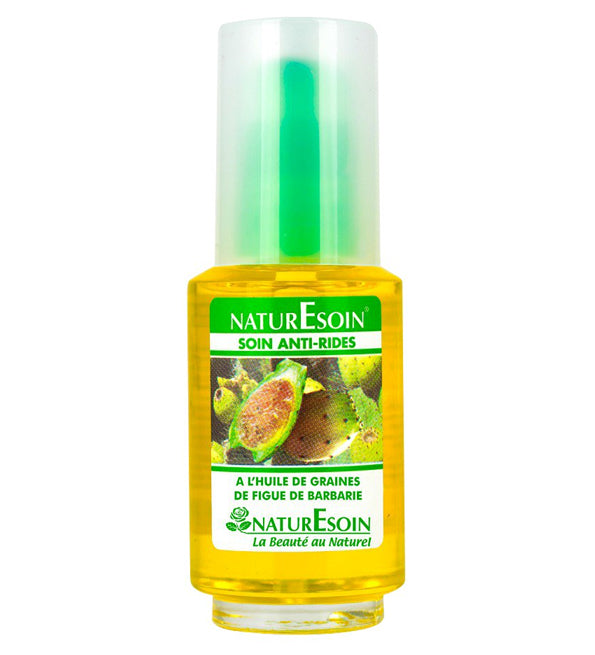 NaturEsoin Huile de Graines de Figue de Barbarie Soin Anti-Rides - 50 ml