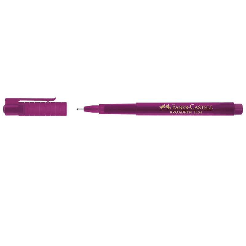 Faber-Castell Broadpen Felt Tip Pen - Magenta