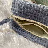 Pouch Babymat - Honeycomb - Pearl Blue