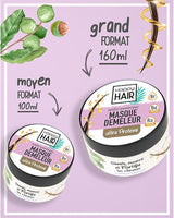 UrbanK Masque Démêleur Après Shampoing Ultra Protéine Cheveux Sec - 100ml