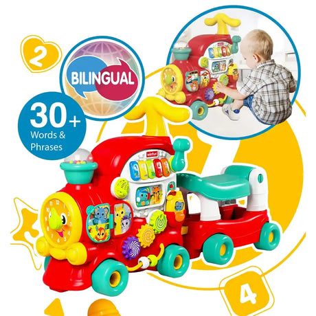 Winfun Train Trotteur d’Aventure 4 en 1 - 12M+