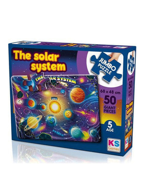 KS Jumbo Puzzle 50 - Planets Of Solar System