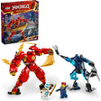 Lego Ninjago Dragons Rising Le Robot Elémentaire de Feu de Kai 