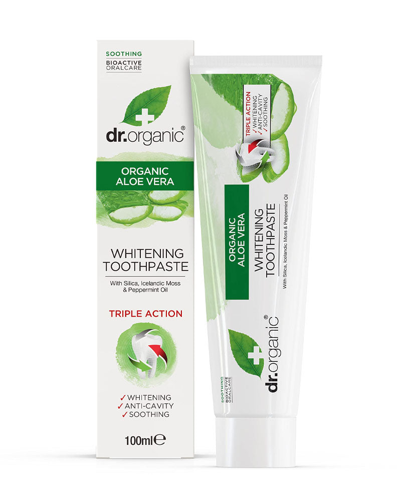 Dr Organic  Dentifrice Aloe Vera 100ml