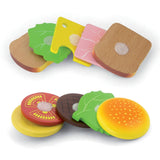 Viga Toys Burger & Sandwich en Bois 18M+ 