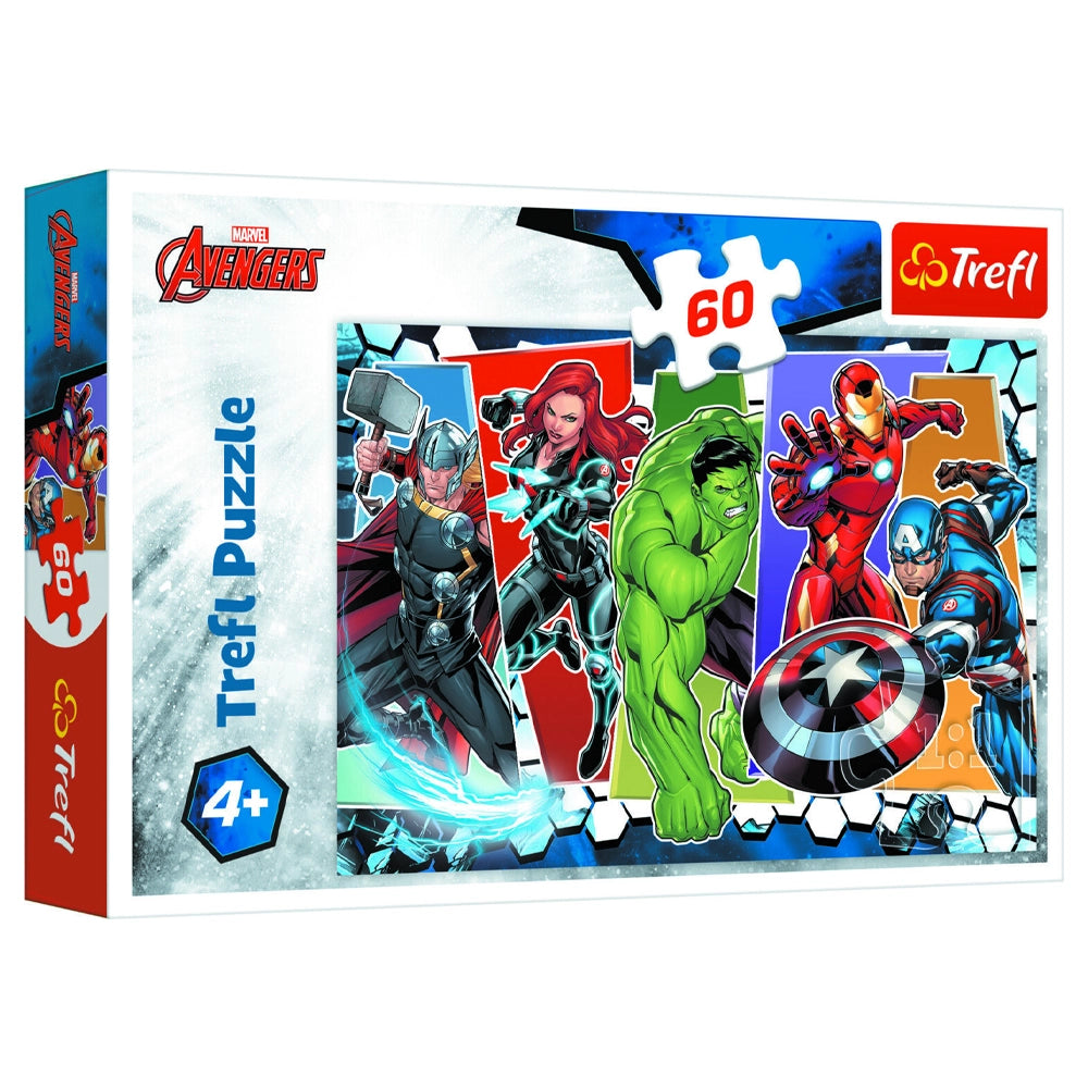 Trefl Puzzle Marvel The Avengers 60 Pièces 4A+