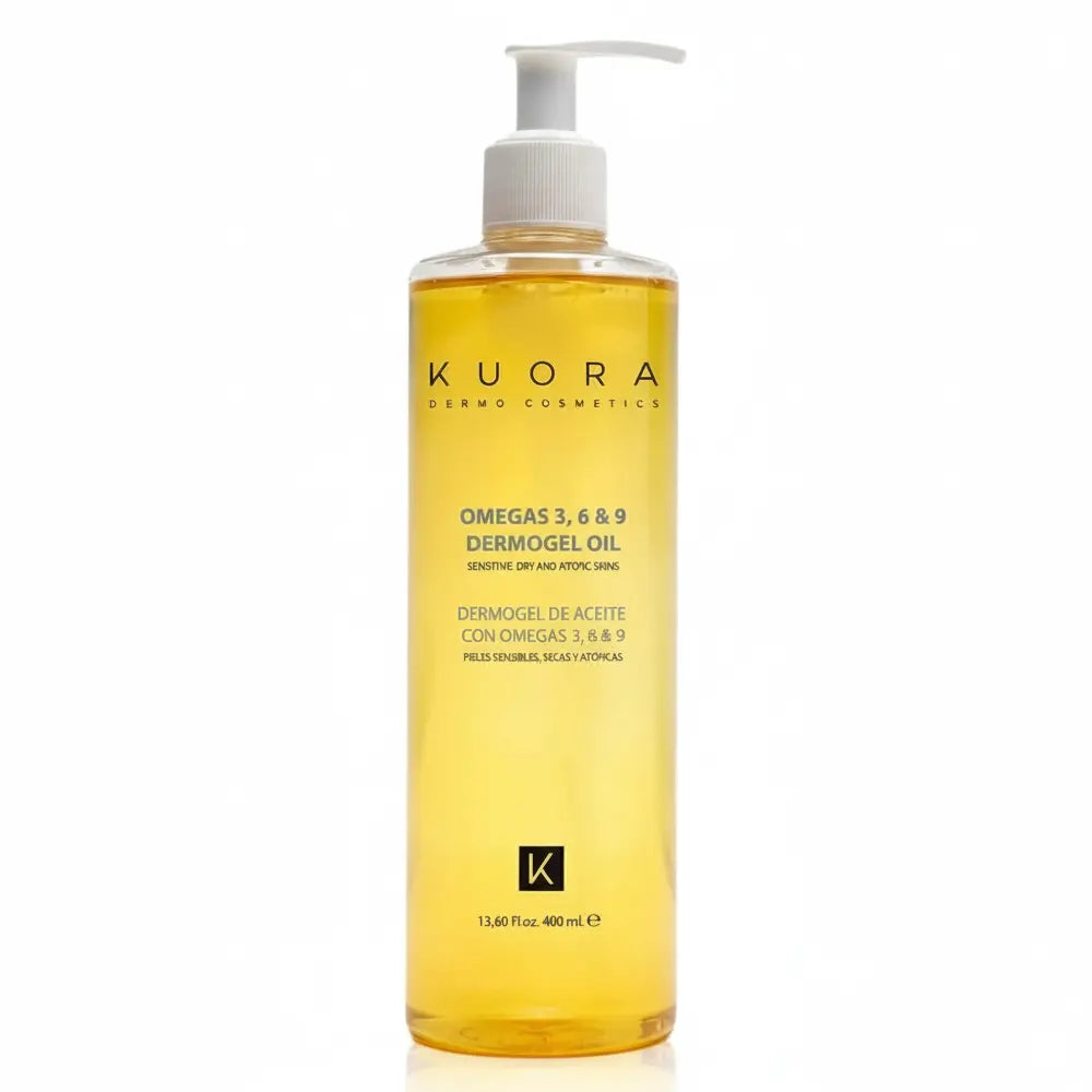 KUORA Dermo-Gel with Omega 3 6 9 Oil 400ml