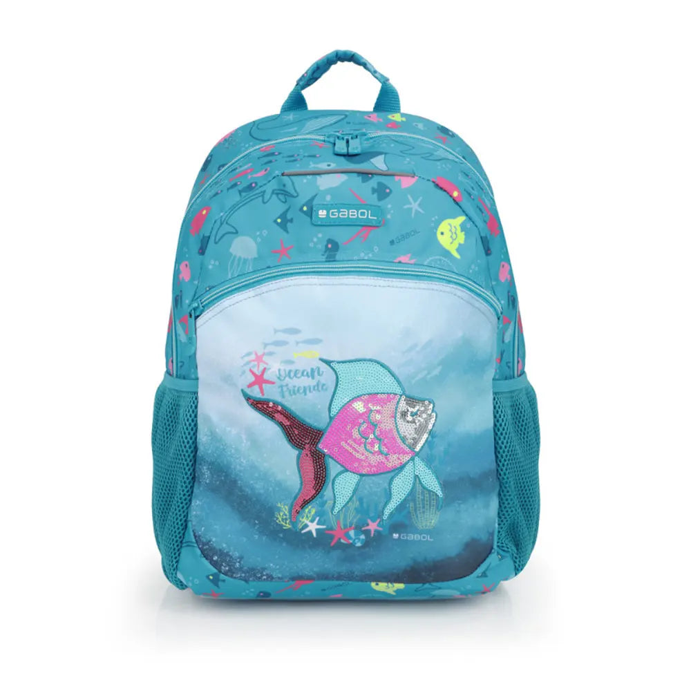Gabol ACQUA – Mochila Trolley Infantil Adaptable a Carro