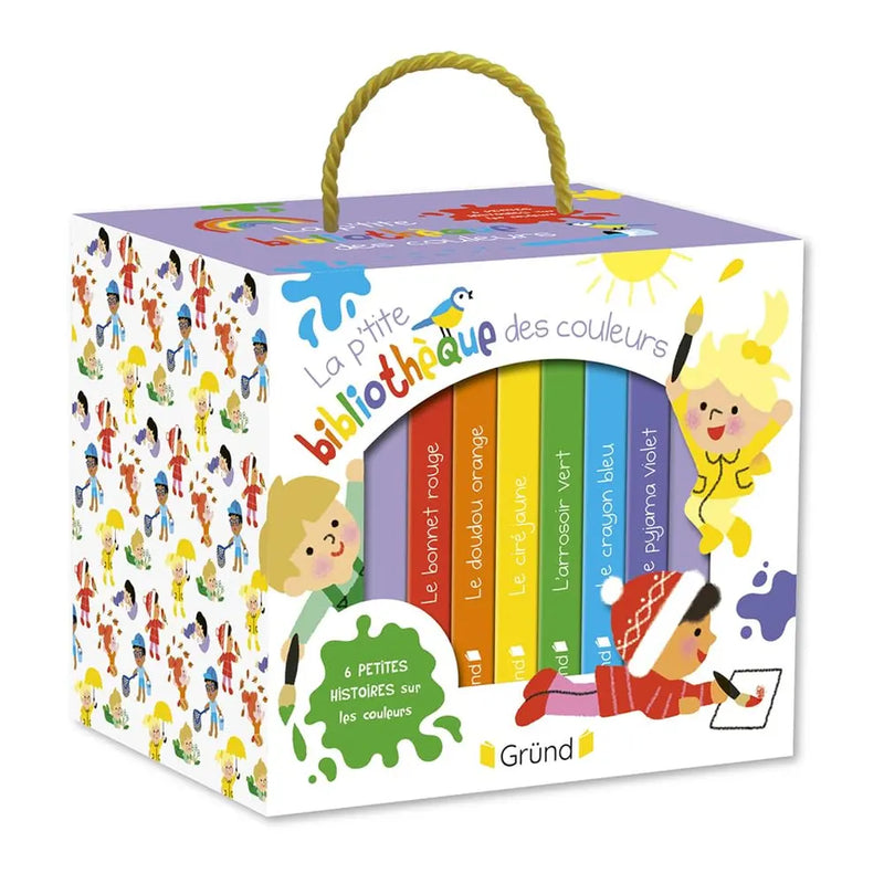 La pequeña biblioteca de colores