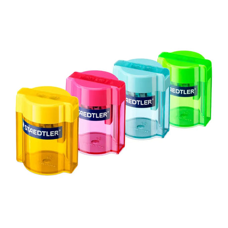 Staedtler Sacapuntas Doble con Depósito 513 006 - 2 Usos