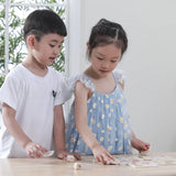 Viga Toys Ensemble de Puzzle d'Apprentissage Sens 3A+