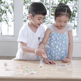 Viga Toys Ensemble de Puzzle d'Apprentissage Sens 3A+