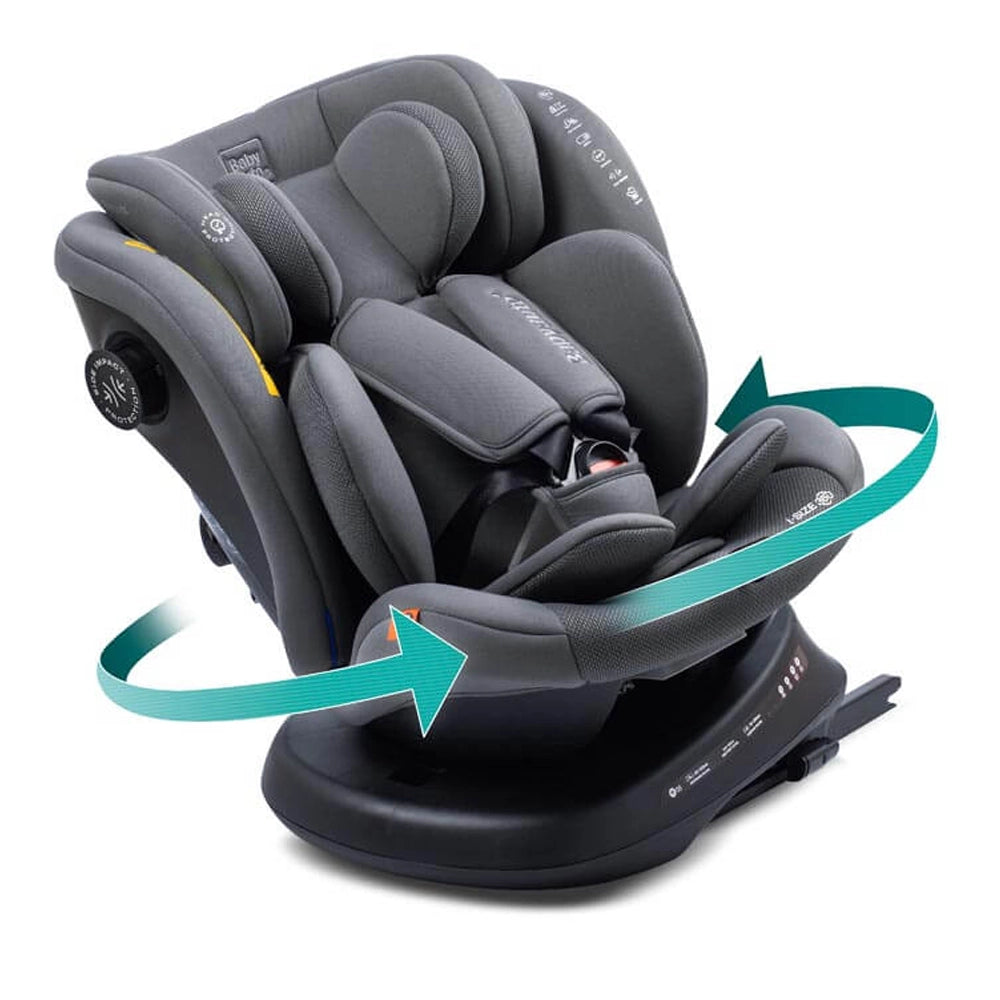 Siège Auto Babyauto Valora 40-150 cm Groupe 0+/1/2/3 - Gris