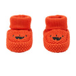 Chaussons au Crochet d'Halloween Bébé Carter's - Orange