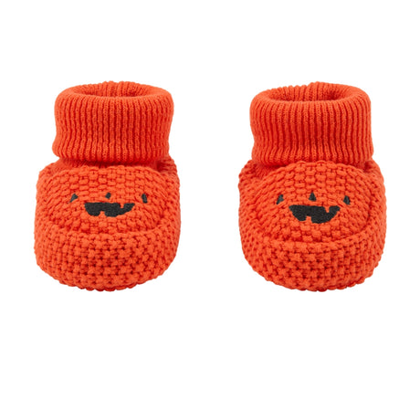 Chaussons au Crochet d'Halloween Bébé Carter's - Orange