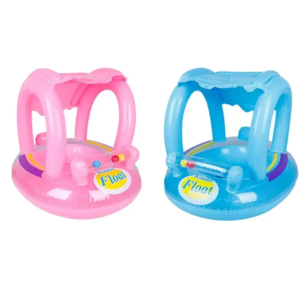 Inflatable Baby Seat Float with Roof – 6M+