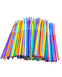 Pailles En Plastique jetable - Multicolore