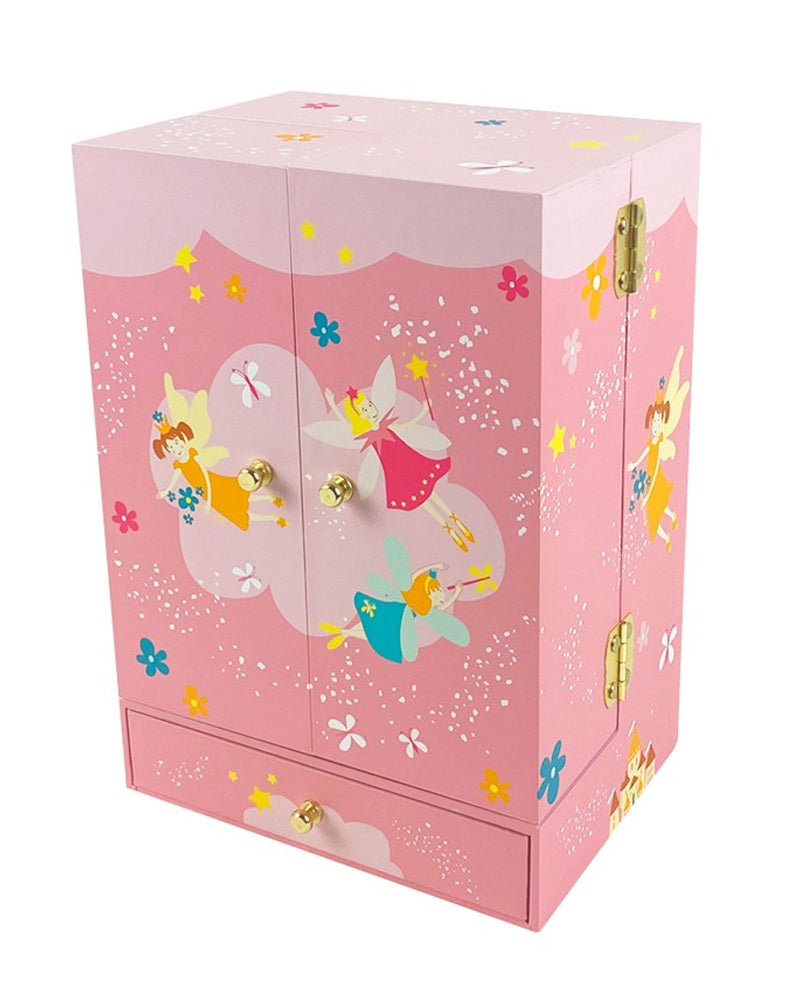 Trousselier Armoire Musicale Petites Princesses - Rose 