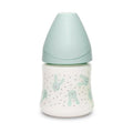 Suavinex Premium Polyamide Wide-Neck Baby Bottle 150ml - Green Rabbit