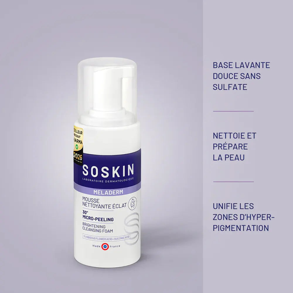 Soskin Meladerm Espuma Limpiadora Luminosidad 100ml