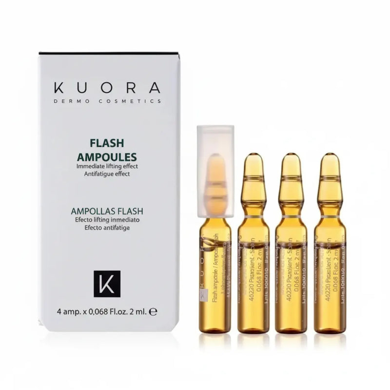 Ampollas de efecto lifting inmediato KUORA Flash de 2 ml